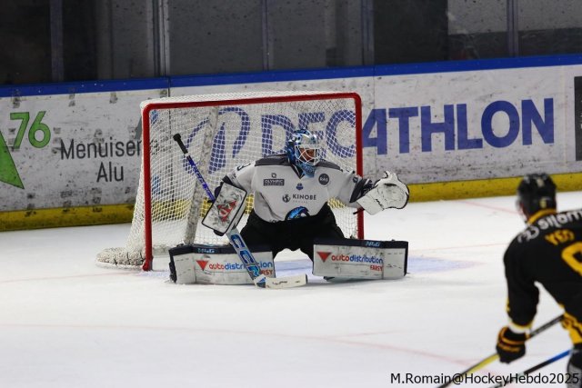 Photo hockey match Rouen - Marseille le 19/09/2025