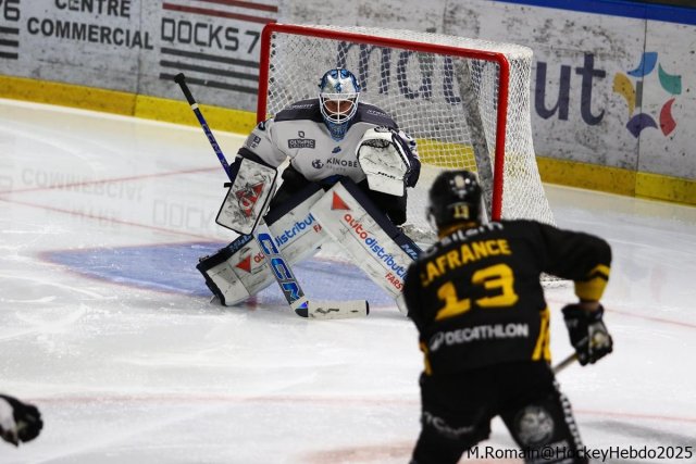 Photo hockey match Rouen - Marseille le 19/09/2025