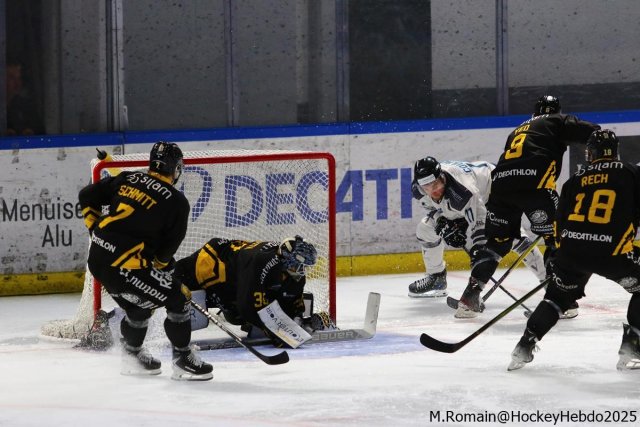 Photo hockey match Rouen - Marseille le 19/09/2025