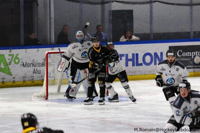 Photo hockey match Rouen - Marseille le 19/09/2025