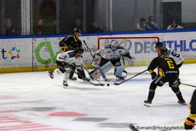 Photo hockey match Rouen - Marseille le 19/09/2025