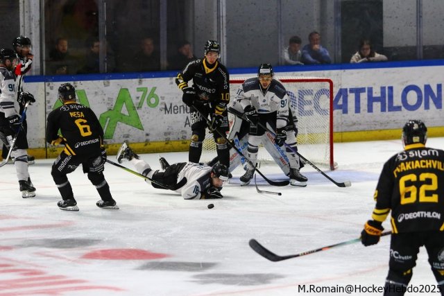 Photo hockey match Rouen - Marseille le 19/09/2025