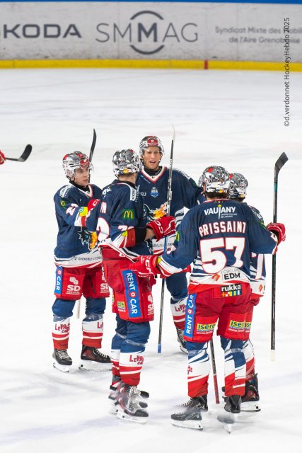 Photo hockey match Grenoble  - Anglet le 26/09/2025