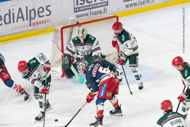 Photo hockey match Grenoble  - Anglet le 26/09/2025