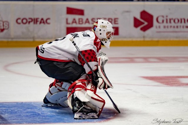 Photo hockey match Bordeaux - Amiens  le 26/09/2025