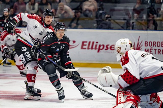 Photo hockey match Bordeaux - Amiens  le 26/09/2025