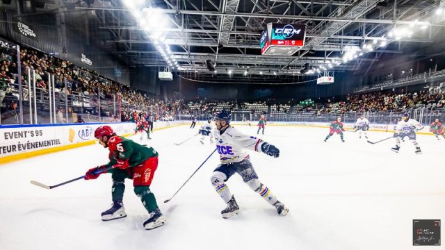 Photo hockey match Cergy-Pontoise - Nice le 30/09/2025