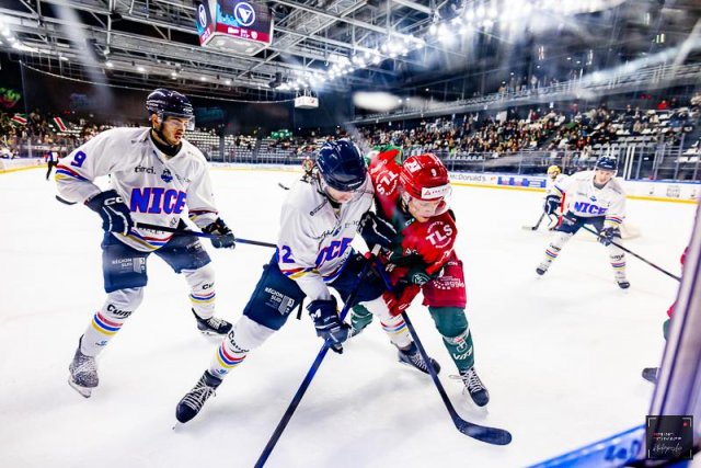 Photo hockey match Cergy-Pontoise - Nice le 30/09/2025