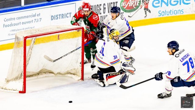 Photo hockey match Cergy-Pontoise - Nice le 30/09/2025