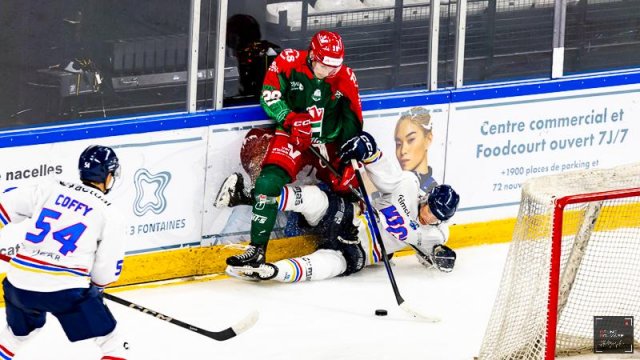 Photo hockey match Cergy-Pontoise - Nice le 30/09/2025