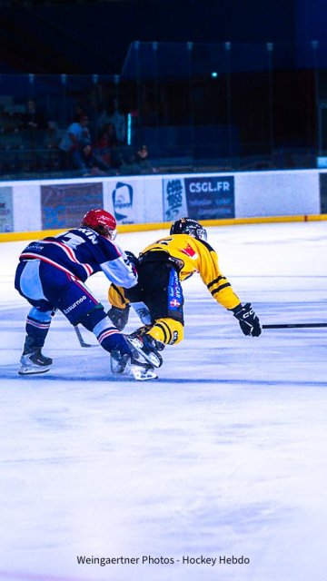 Photo hockey match Lyon - Chambéry le 27/09/2025