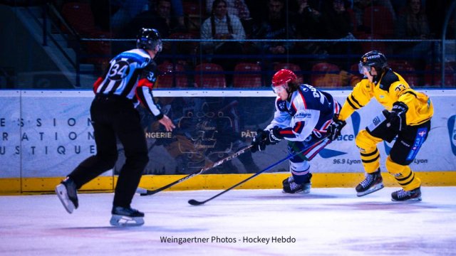 Photo hockey match Lyon - Chambéry le 27/09/2025