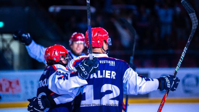 Photo hockey match Lyon - Chambéry le 27/09/2025