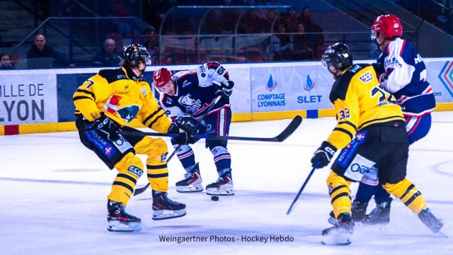 Photo hockey match Lyon - Chambéry le 27/09/2025