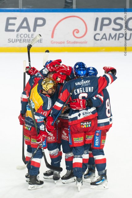 Photo hockey match Grenoble  - Marseille le 03/10/2025