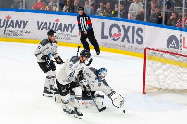 Photo hockey match Grenoble  - Marseille le 03/10/2025