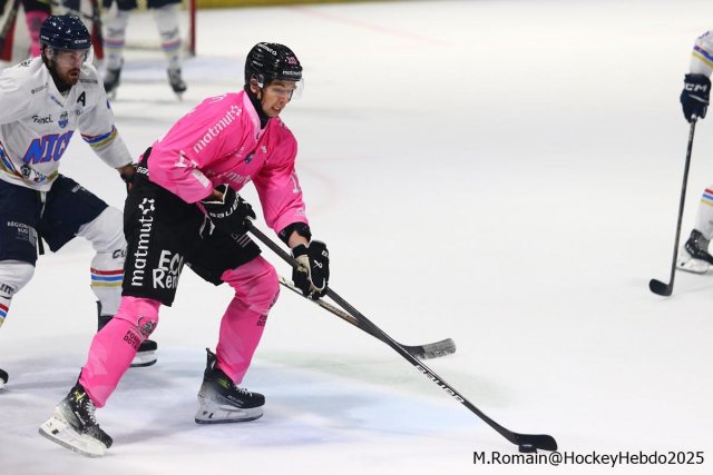 Photo hockey match Rouen - Nice le 03/10/2025