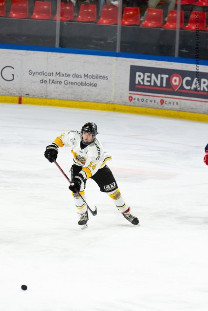 Photo hockey reportage Grenoble U20 vs Rouen U20