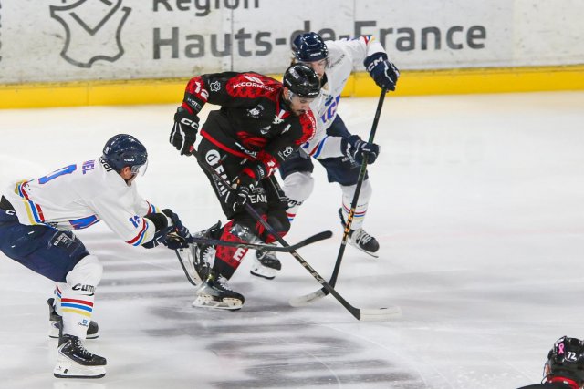 Photo hockey match Amiens  - Nice le 05/10/2025