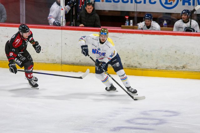 Photo hockey match Amiens  - Nice le 05/10/2025