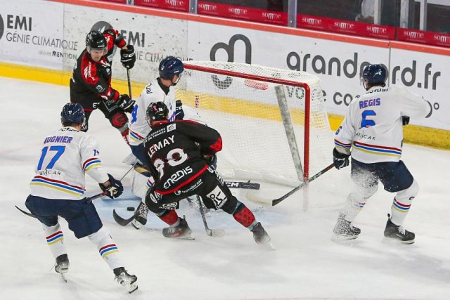 Photo hockey match Amiens  - Nice le 05/10/2025