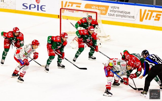 Photo hockey match Cergy-Pontoise - Grenoble  le 10/10/2025