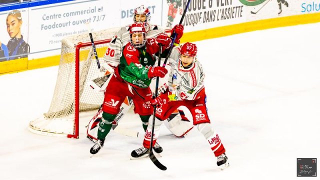 Photo hockey match Cergy-Pontoise - Grenoble  le 10/10/2025