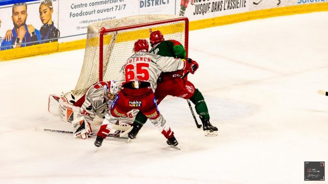 Photo hockey match Cergy-Pontoise - Grenoble  le 10/10/2025