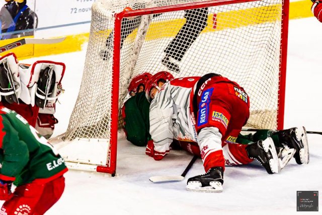 Photo hockey match Cergy-Pontoise - Grenoble  le 10/10/2025