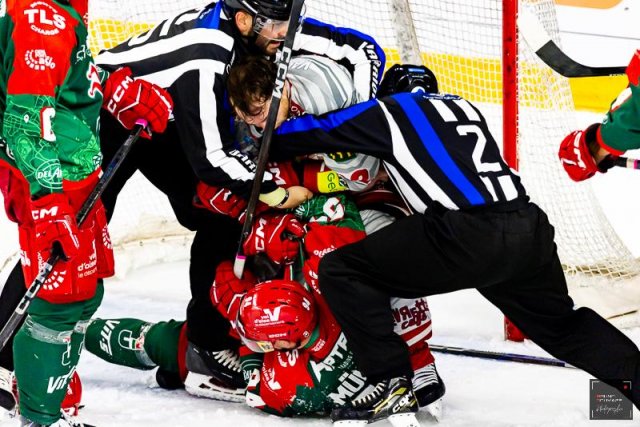 Photo hockey match Cergy-Pontoise - Grenoble  le 10/10/2025
