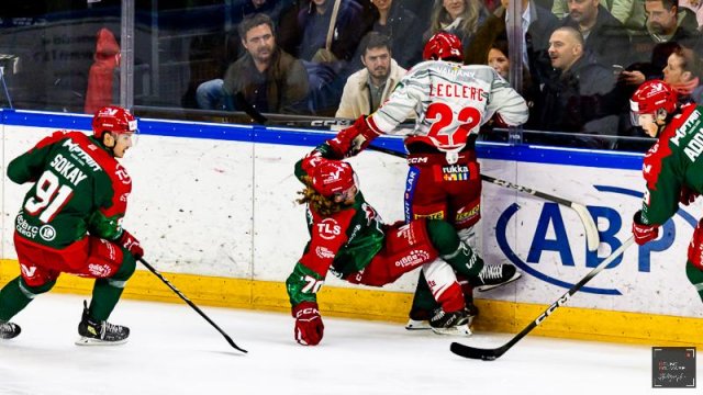 Photo hockey match Cergy-Pontoise - Grenoble  le 10/10/2025