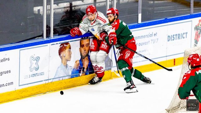 Photo hockey match Cergy-Pontoise - Grenoble  le 10/10/2025