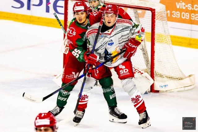 Photo hockey match Cergy-Pontoise - Grenoble  le 10/10/2025