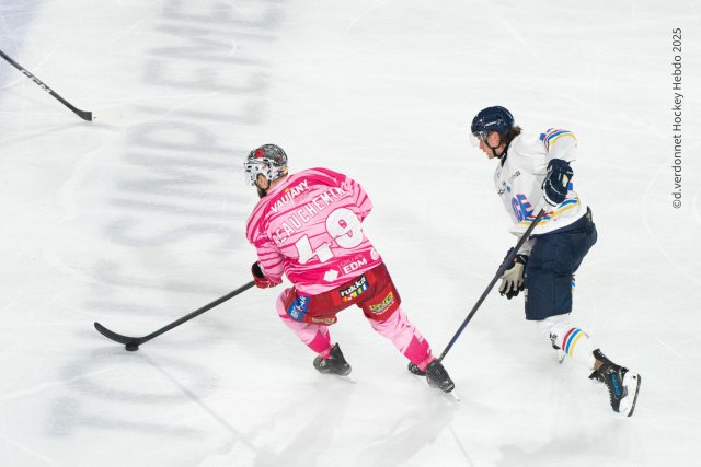 Photo hockey match Grenoble  - Nice le 12/10/2025