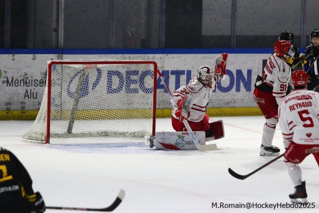 Photo hockey match Rouen - Briançon  le 12/10/2025