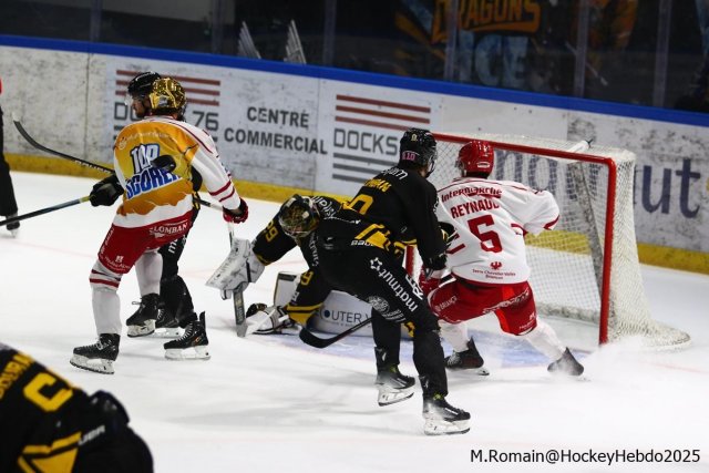 Photo hockey match Rouen - Briançon  le 12/10/2025