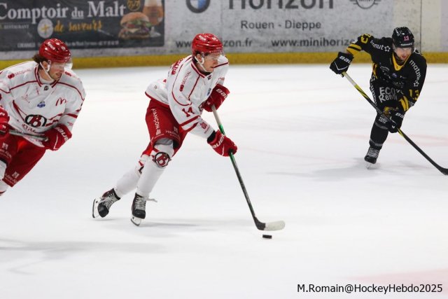 Photo hockey match Rouen - Briançon  le 12/10/2025