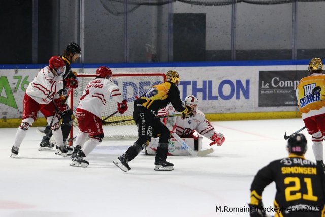 Photo hockey match Rouen - Briançon  le 12/10/2025