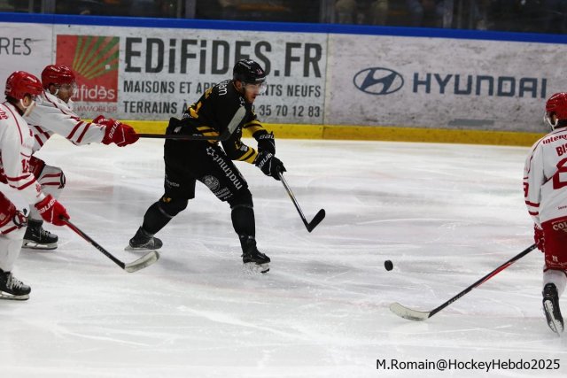 Photo hockey match Rouen - Briançon  le 12/10/2025