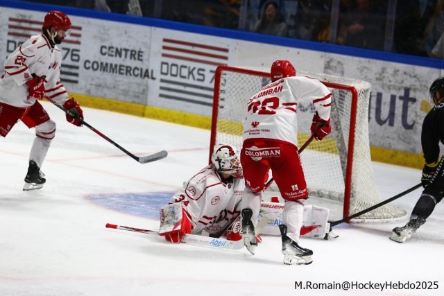 Photo hockey match Rouen - Briançon  le 12/10/2025