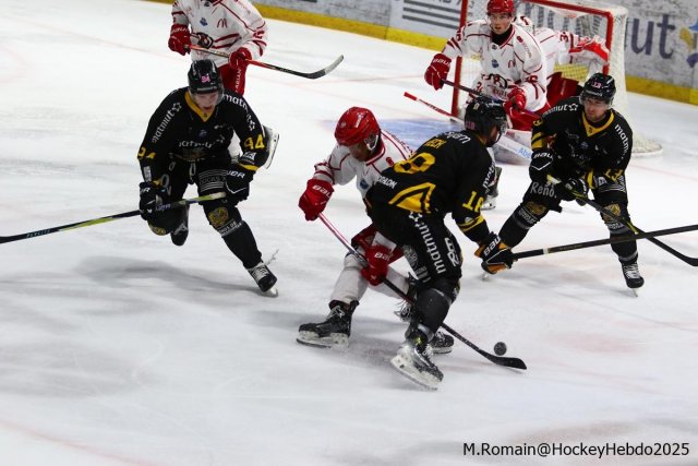 Photo hockey match Rouen - Briançon  le 12/10/2025