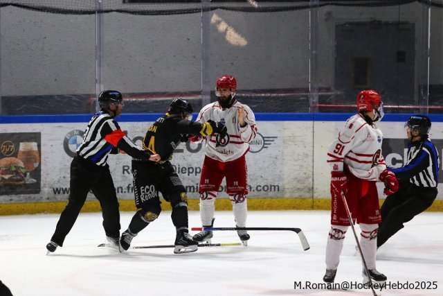Photo hockey match Rouen - Briançon  le 12/10/2025