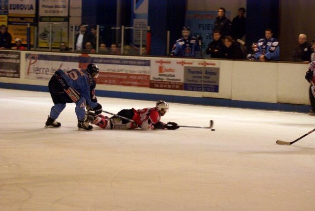 Photo hockey match Angers  - Epinal  le 21/11/2009