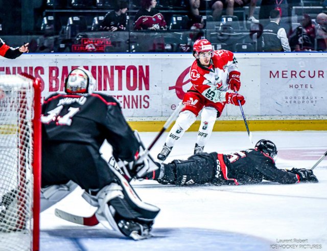 Photo hockey match Bordeaux - Cergy-Pontoise le 13/10/2025