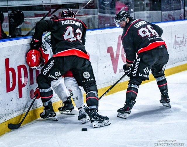 Photo hockey match Bordeaux - Cergy-Pontoise le 13/10/2025