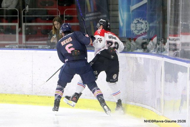 Photo hockey match Nice - Bordeaux le 17/10/2025
