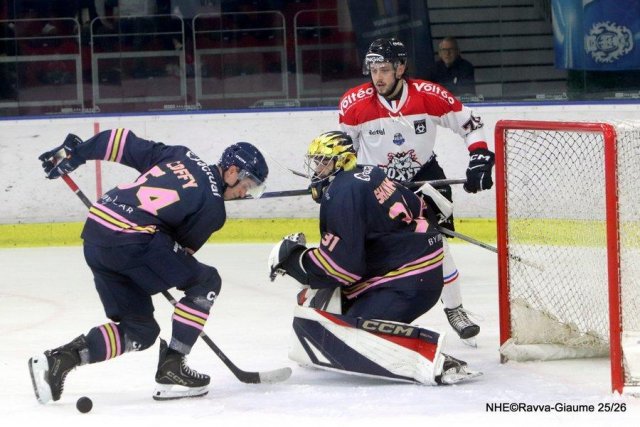 Photo hockey match Nice - Bordeaux le 17/10/2025