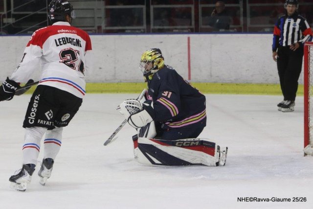 Photo hockey match Nice - Bordeaux le 17/10/2025