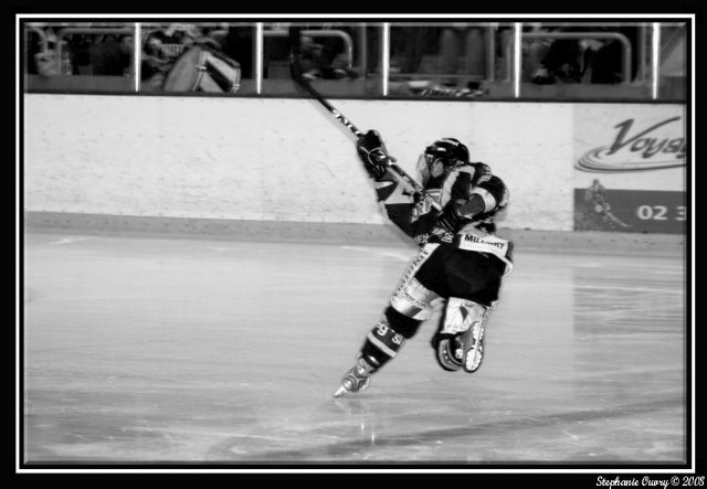 Photo hockey match Rouen - Angers  le 18/03/2008