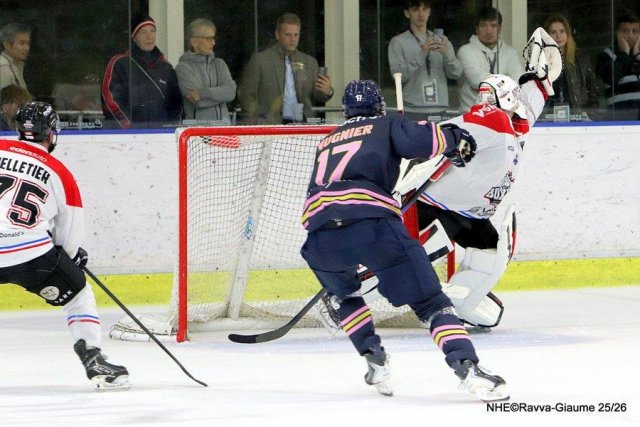 Photo hockey match Nice - Bordeaux le 17/10/2025